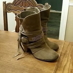 Naughty Monkey Glitter Booties